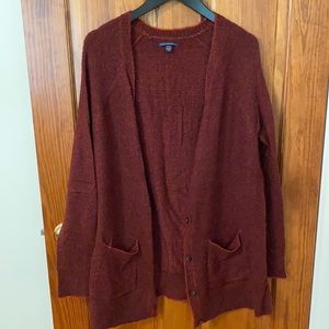 Maroon Cardigan